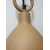 Lampa wisząca metalowa  Wabi Sabi z ozdobnym trzonem